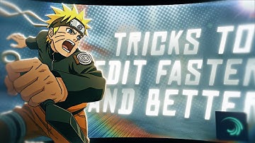 3 Tricks to Edit Faster and Better on Alight motion - AMV Tutorial!