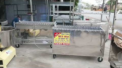 Máy Nướng Chả Xiên Tự Động Mẫu Mới 2021 Chất Lượng Siêu Bền