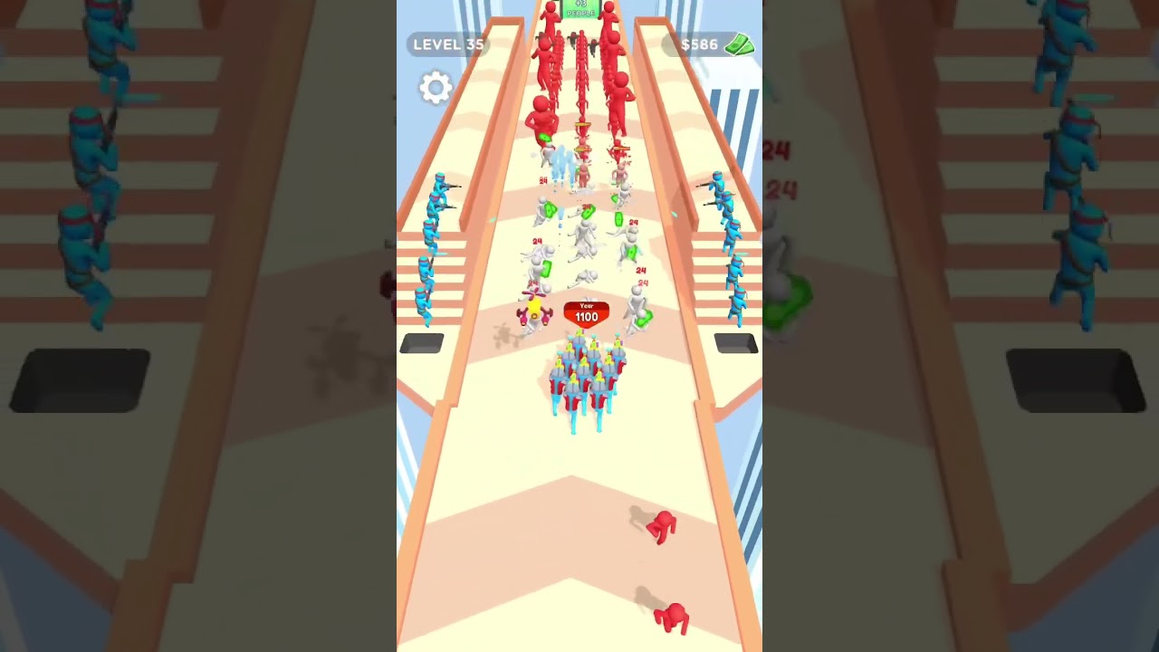 Crowd Evolution Level 35 | Grow & Evolve Your Crowd!