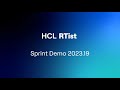 HCL RTist - Sprint Demo 2023.19 - 7. Support for Clang 16.x on Windows