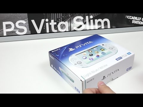 Blue PS Vita Slim 개봉 및 개요 (일본 수입)