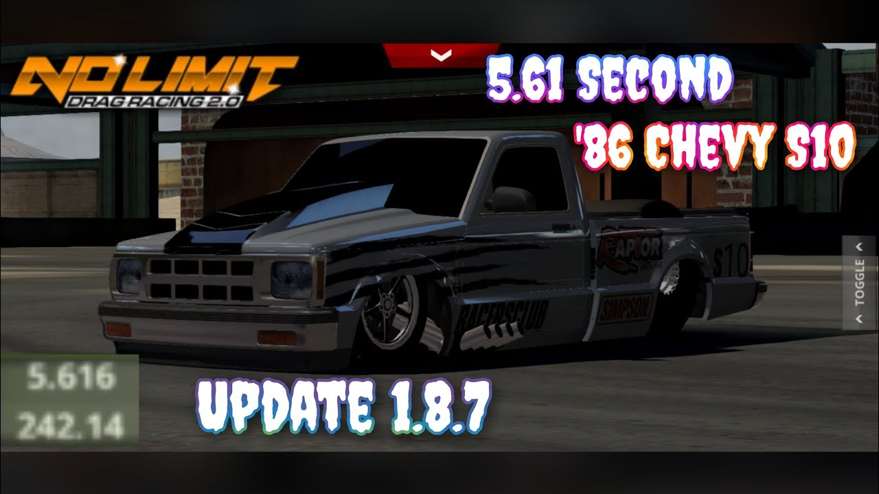 No Limit Drag Racing 2.0 NEW UPDATE '86 Chevy S10