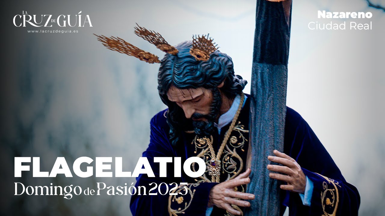 4K Flagelatio | Nazareno Ciudad Real | Pasión de Linares | Domingo de Pasión 2025