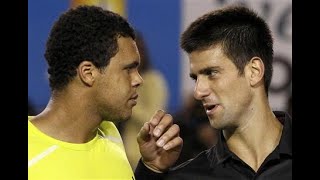 [720p] Tsonga v. Djokovic - Australian Open 2010 QF Highlights