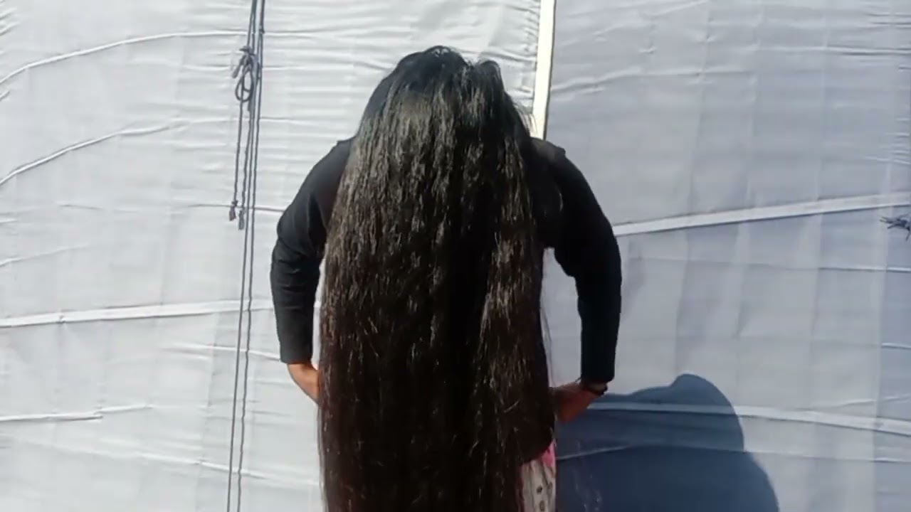 long hair Headbanging🤯/long hair exercise/long hair care/YouTube/nini chopra/viral/
