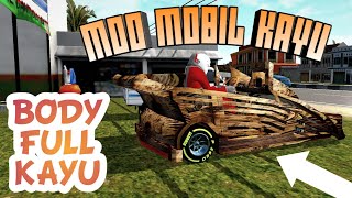 MOD BUSSID TERBARU MOD MOBIL KAYU BUSSID || MOD ANEH BUSSID