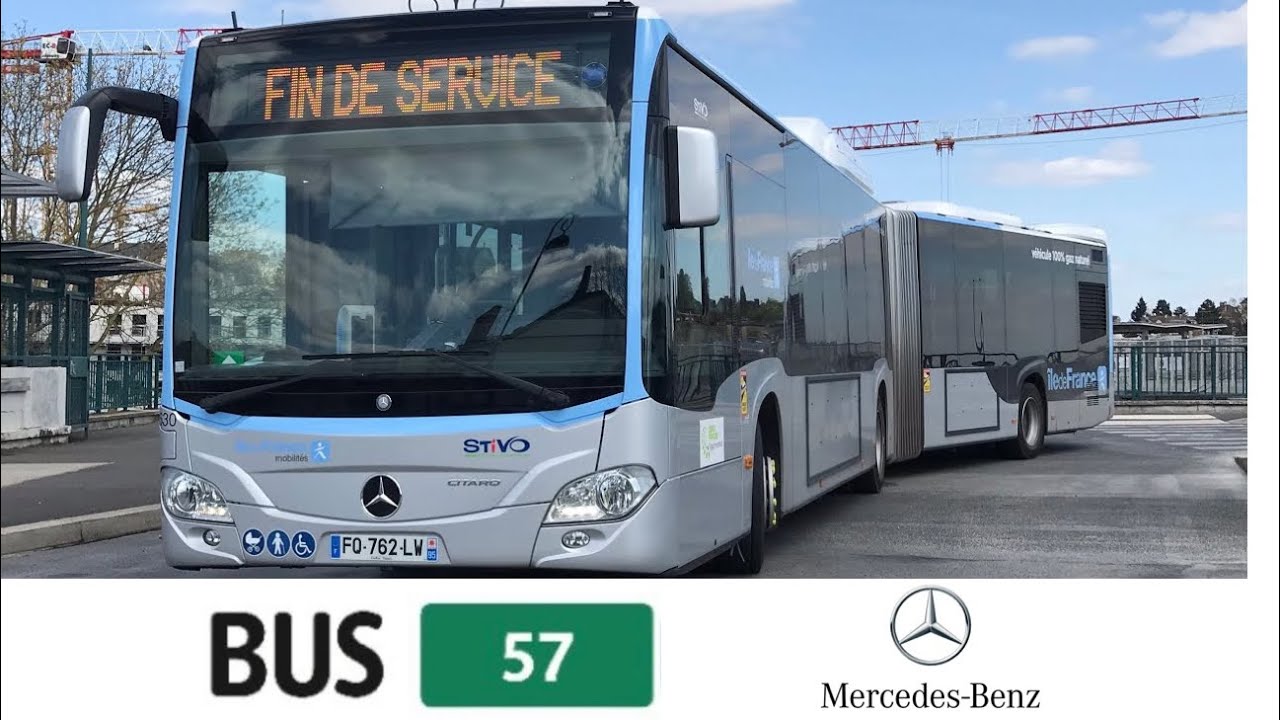 BUS 1232 MERCEDES 🚌 SOA: LYCÉE JEAN PERRIN ➡️ CERGY PRÉFECTURE GARE | STIVO RATP TRANSPORTS LIGNES