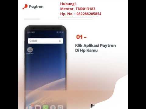 Tutorial Login aplikasi PayTren