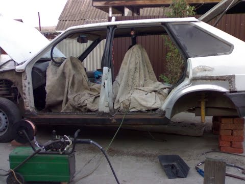 КУЗОВНОЙ РЕМОНТ и покраска ВАЗ 2109 / LADA BODY REPAIR