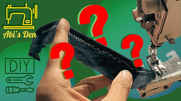 Werkt de zigzagsteek van je naaimachine niet? EENVOUDIGE OPLOSSING: Repareer de timing met Abi bi...