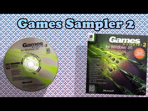 Trying out the Games Sampler 2 for Windows 95