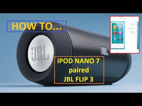 2016 APPLE iPod NANO 7 Paired with JBL FLIP 3 Speaker. SETUP and REVIEW [HD]