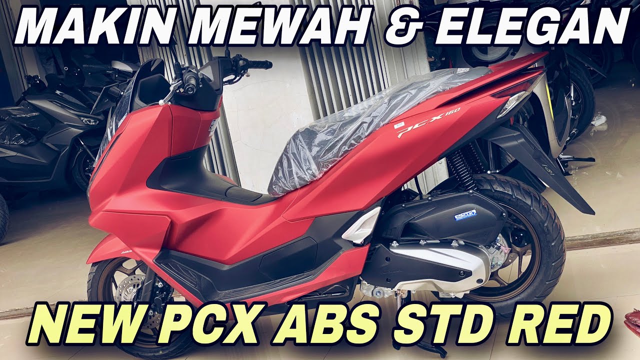 NEW PCX ABS 2025 MATTE RED MAKIN RAMPING DAN ELEGAN 🔥🔥