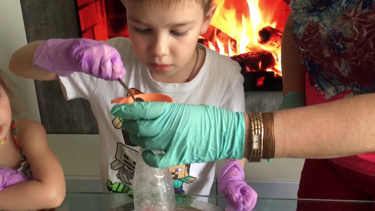 Паста для слона! Опыт! - YouTube