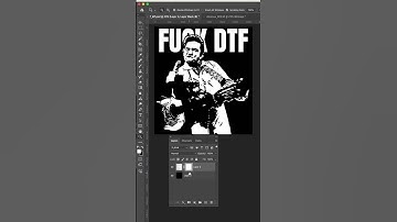 Adding a distress tif to DTF Transfers #dtftransfer #photoshoptips #photoshoptutorial