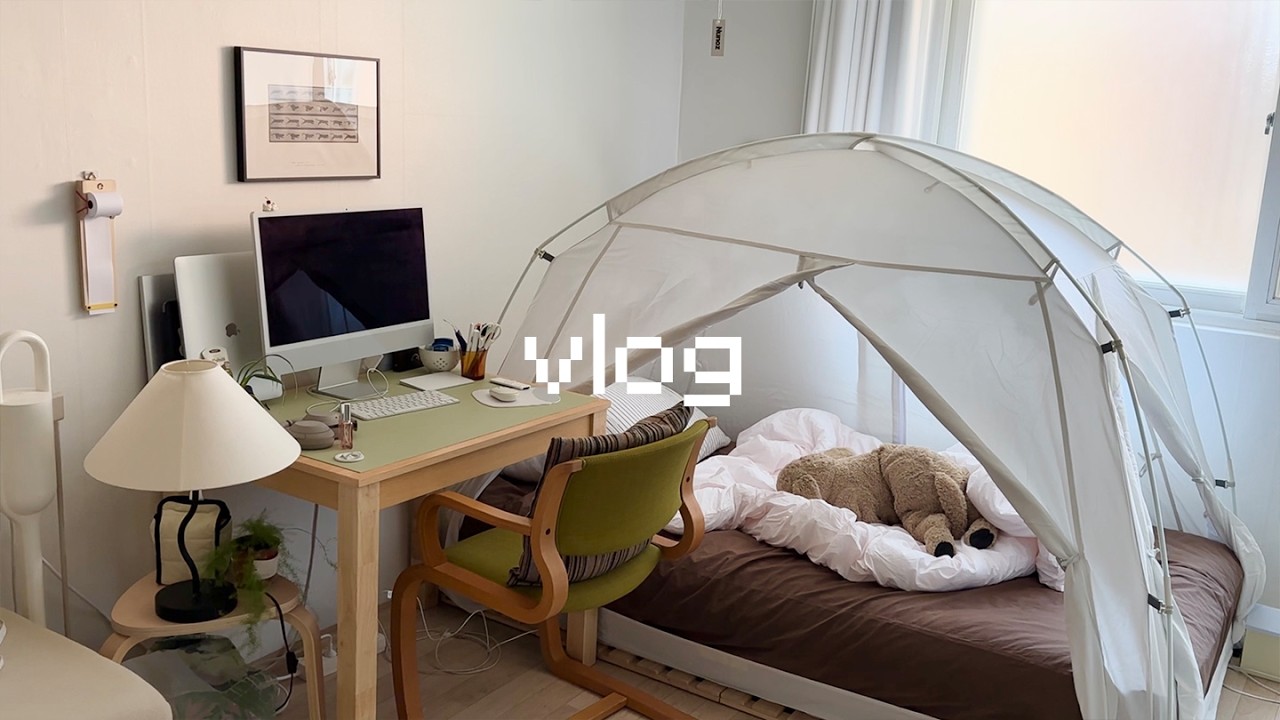 자취생 브이로그 | 개추워크레용 겨울나기 준비, 쓱데이 오픈런, 취준생 결과깡, 식빵 마들렌 굽기, 그리고 자소서 쓰는 일상