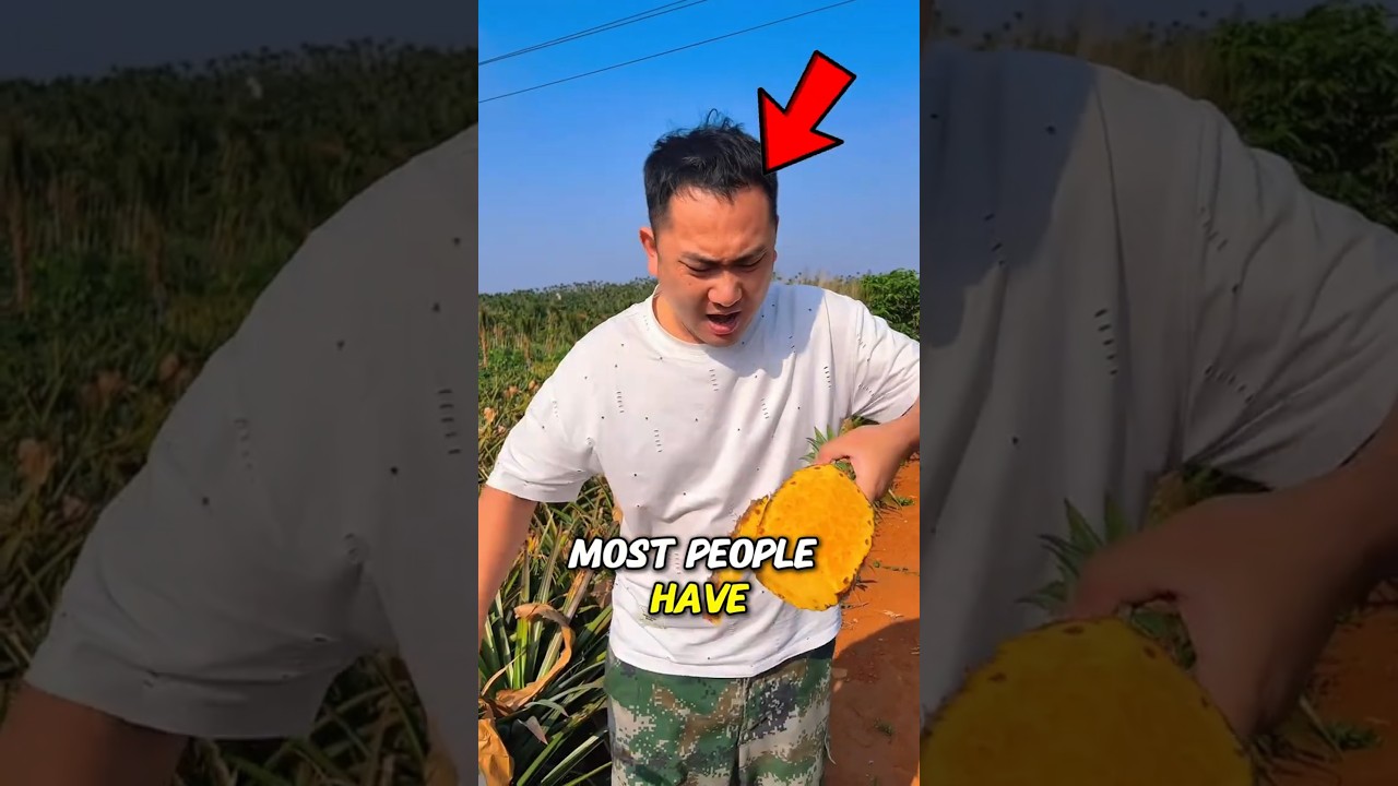 Stop Cutting Pineapple Like This!! 