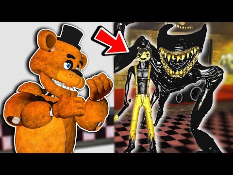 Beast Bendy Found Freddy Garry S Mod Gameplay Gmod Fnaf Roleplay Youtube - closed animation hell custom bendy rp roblox