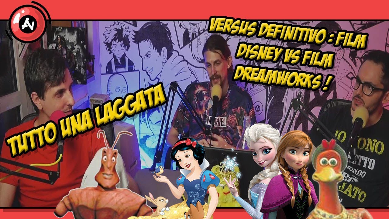 VERSUS d'ANIMAZIONE: FILM DISNEY vs FILM DREAMWORKS! Chi ha fatto film migliori? #747