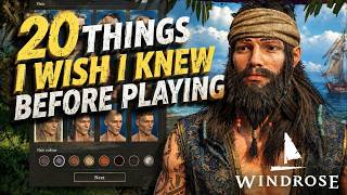 20 Things I Wish I Knew Before Playing Windrose!