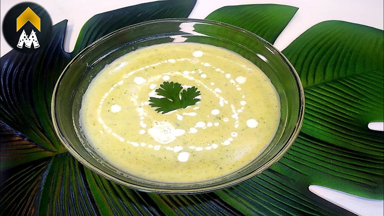 طريقة عمل شوربة الكوسا بالكريمة السهلة جدا