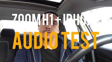 Zoom H1 + iPhone via USB Audio Test