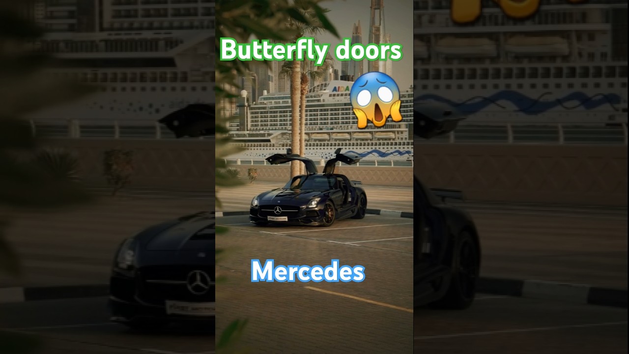 Butterfly doors Mercedes 🖤 
