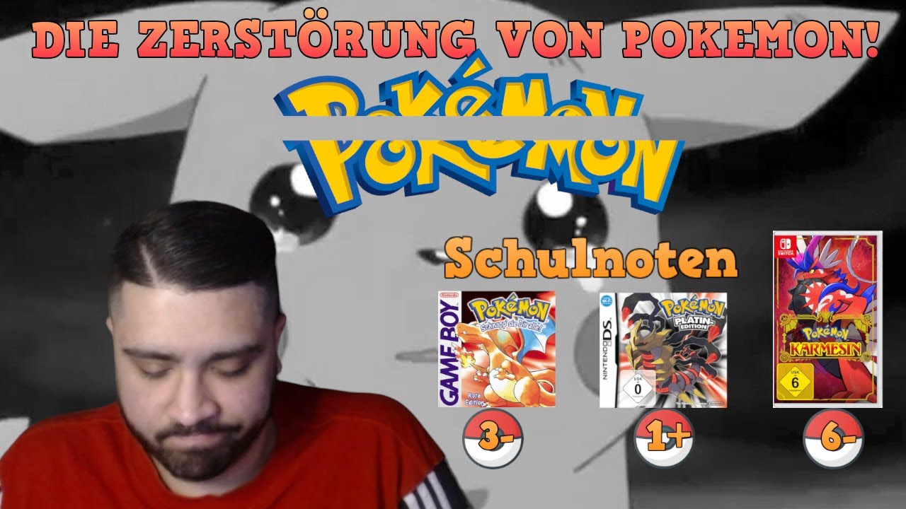 Nostalgiereise durch Pokemon! Die Zerstörung der Pokemon Spielen! - YouTube