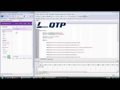 Learnqtp.info - Sending Emails using QTP via Gmail, Hotmail and other Email Service Providers - II