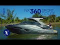 NX 360 Sport Coupé - Pioneira no tipo lancha proa aberta com cabine // Raio-X Bombarco