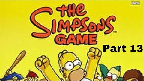 Let’s Play The Simpsons Game Part 13: Big Super Happy Fun Fun Game