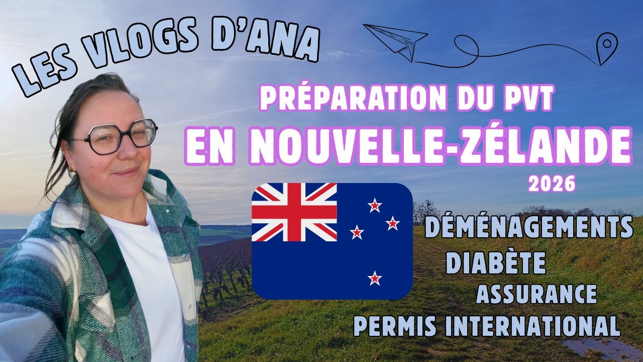 8 mois de prépa pour le PVT en Nouvelle-Zélande : démarches, problème de caméra et fin qui approche.