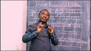 DARASA LA KWANZA NA LA PILI KUSOMA NA KUANDIKA # SWAHILI SYLLABLES  AND WORDS FOR GRADE 1 AND TWO.