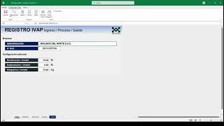 Aplicativo: REGISTRO IVAP