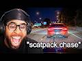 SCATPACK Charger Thinks THEY GOT AWAY... Until TROOPER MATTHEW ARRIVES!