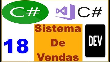 Cursos de programação - Sistema de vendas completo em c# - 18