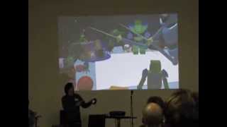 MakeVR demo at Silicon Valley VR meetup #7
