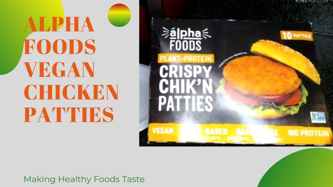 Plant Based Chicken Patty (160g)
