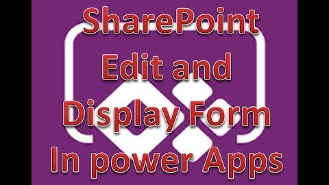 SharePoint form customization using power apps  part 02