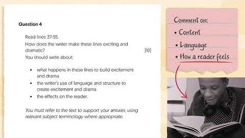 GCSEPod Eduqas English Language Component 1, Question 4, Tips for Success