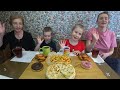 МУКБАНГ КУРИНЫЕ КРЫЛЬЯ КАРТОФЕЛЬ ИЗ ПЕЧИ И ЛЕПЁШКИ ЧУДУ MUKBANG CHICKEN WINGS POTATOES FROM THE OVEN