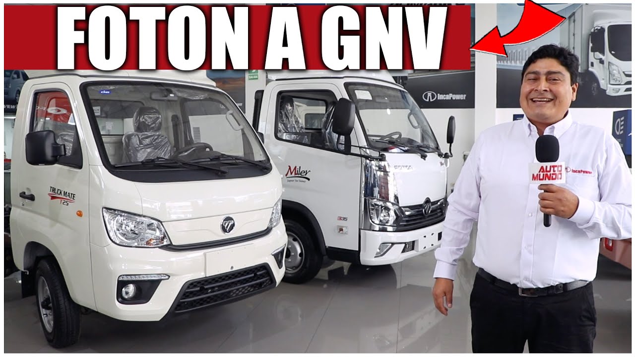 Camiones Foton a GNV: Miller y TM1