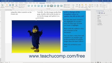 Word 2019 and 365 Tutorial Alt Text Microsoft Training
