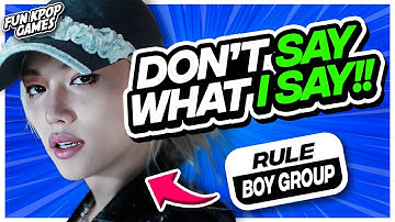 ⭐️ AVOID SAYING THE SAME THING AS ME KPOP EDITION | KPOP QUIZ - FUN KPOP GAMES 2025