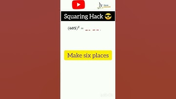 😎How to Square numbers( Three digit no. middle digit 0) #mentegenius #ssc #hack #chsl #trending