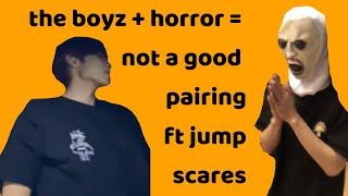 the boyz and their horror experiences | aka the boyz getting scared for 9 minutes straight