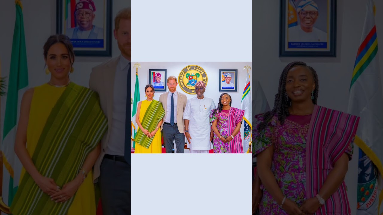 Prince Harry and Meghan. Meghan Markle, the Duchess of Sussex revealed that she is 43% Nigerian.