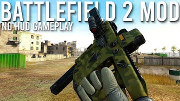 Battlefield 2 Strike at Frontline Mod No Hud Gameplay