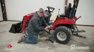 Daily checks to perform on your new tractor - Massey Ferguson GC Series
