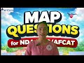 Map Questions Tricks for NDA/CDS/AFCAT 2026 🔥 | Geography MCQs + PYQs | Defence Exams Preparation
